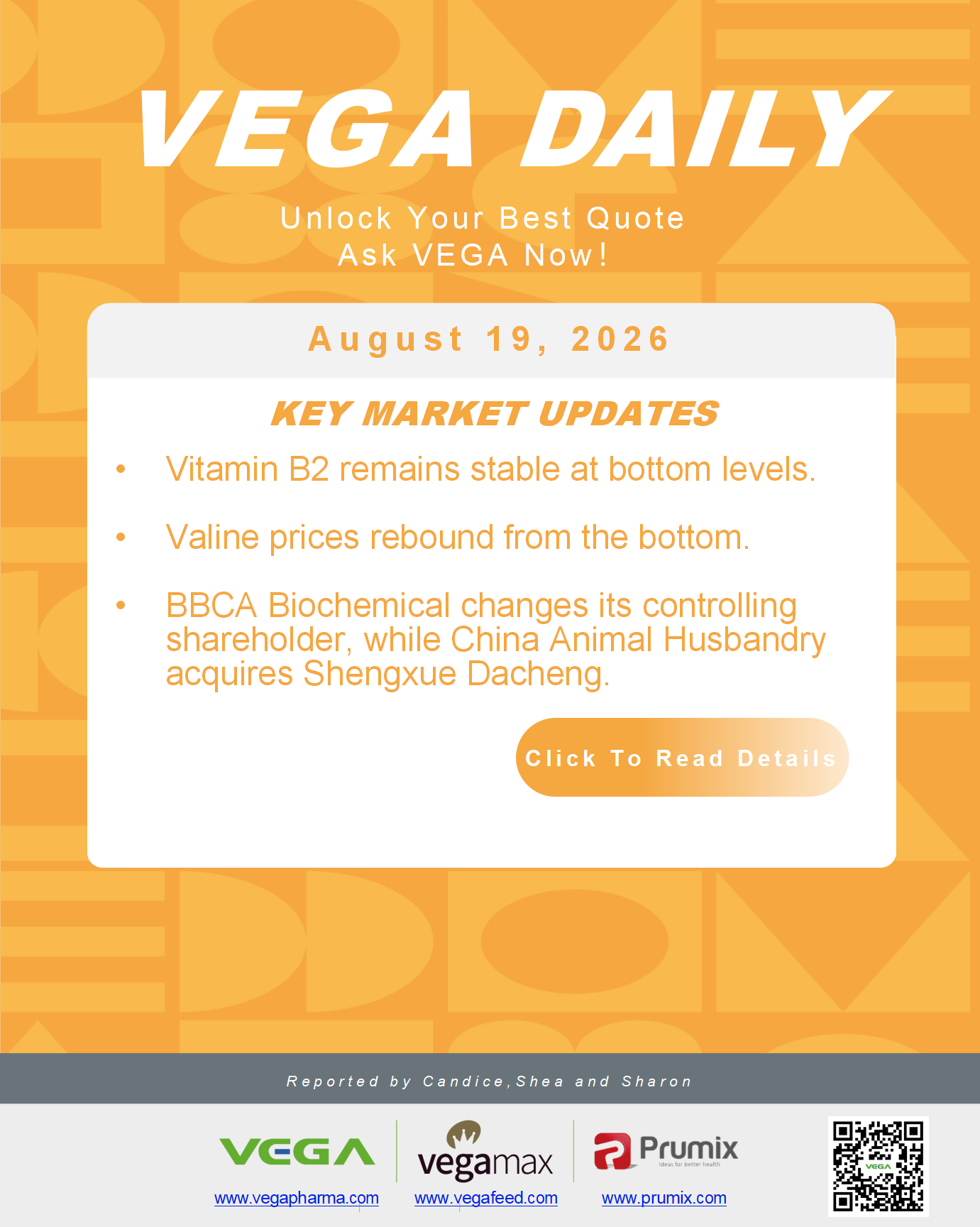 Vega Daily 20260819 VB2 Valine BBCA China Animal Husbandry Acquisition.png